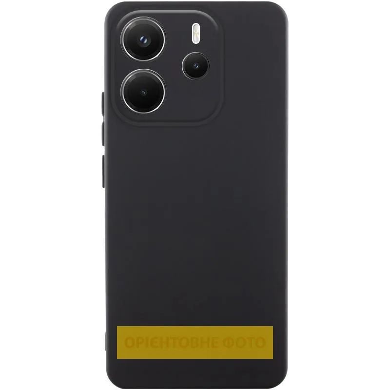 Чохол Silicone Cover Lakshmi Full Camera для Xiaomi Redmi 15C Чорний / Black