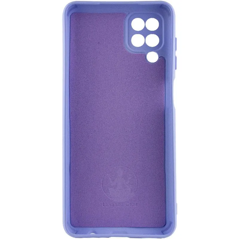 Чохол Silicone Cover Ummi Lakshmi Full Camera для Samsung Galaxy A12 Бузковий / Dasheen — фото 2