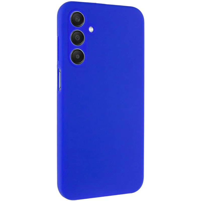 Чохол Silicone Cover Ummi Lakshmi Full Camera (AA) для Samsung Galaxy A25 5G Синій / Iris