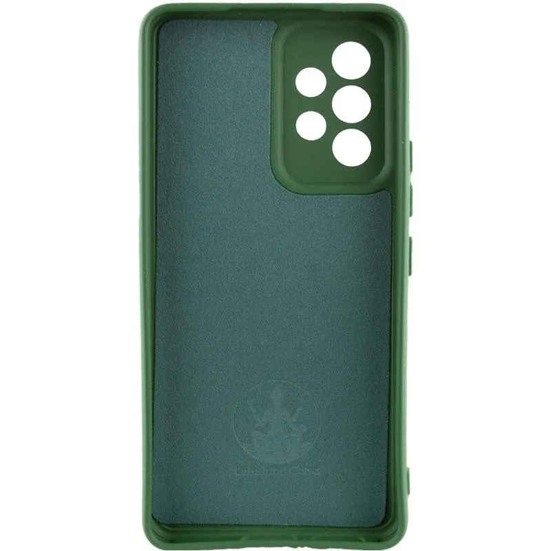 Чохол Silicone Cover Ummi Lakshmi Full Camera для Samsung Galaxy A53 5G Зелений / Dark green — фото 3