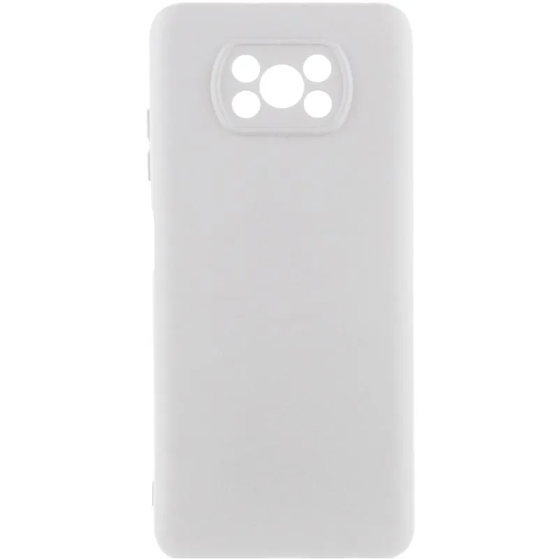 Чохол Silicone Cover Ummi Lakshmi Full Camera для Xiaomi Poco X3 NFC / Poco X3 Pro Білий / White