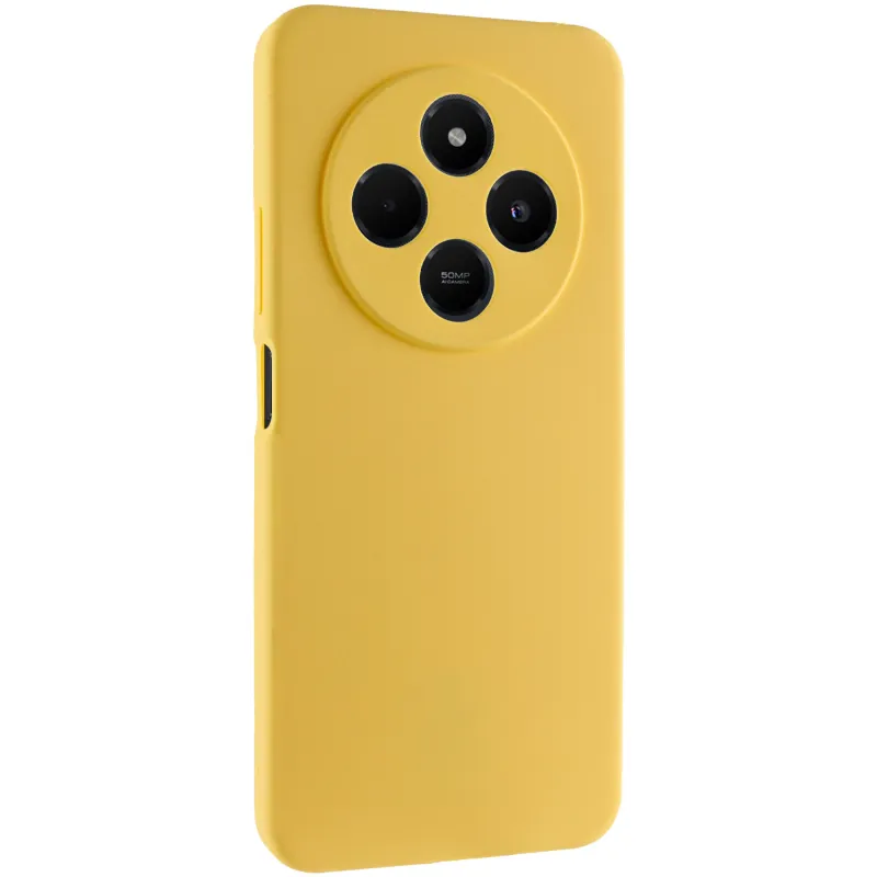 Чохол Silicone Cover Ummi Lakshmi Full Camera для Xiaomi Redmi 14C / Poco C75 Жовтий / Flash