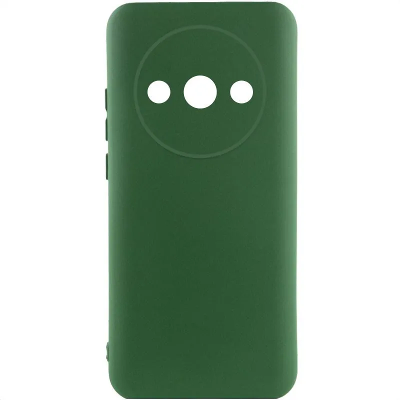 Чохол Silicone Cover Ummi Lakshmi Full Camera для Xiaomi Redmi A3 Зелений / Dark green