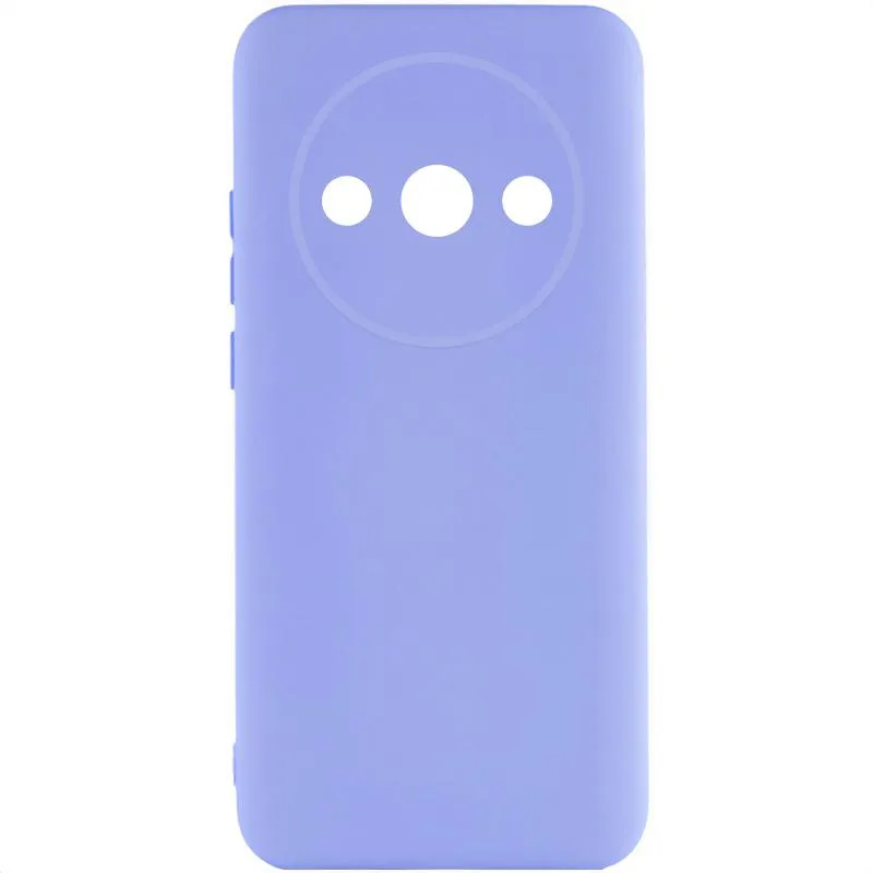Чохол Silicone Cover Ummi Lakshmi Full Camera (AA) для Xiaomi Redmi A3 Бузковий / Dasheen