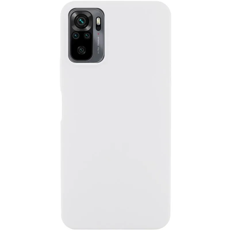 Чохол Silicone Cover Ummi Lakshmi для Xiaomi Redmi Note 10 / Note 10s / Poco M5s Білий / White