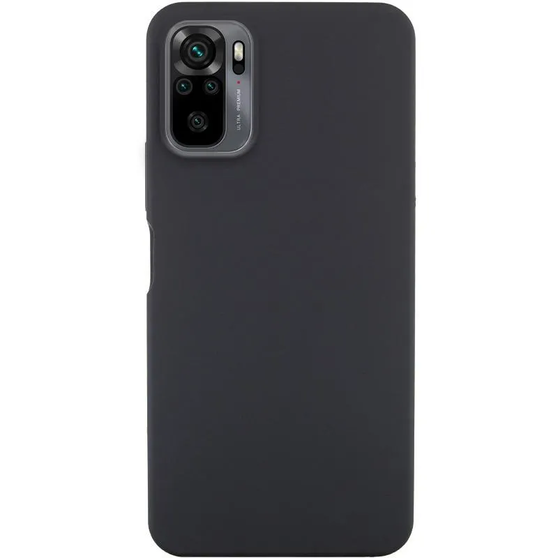 Чохол Silicone Cover Ummi Lakshmi для Xiaomi Redmi Note 10 / Note 10s / Poco M5s Чорний / Black
