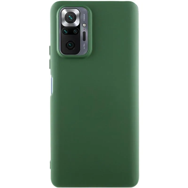 Чохол Silicone Cover Ummi Lakshmi для Xiaomi Redmi Note 10 Pro / 10 Pro Max Зелений / Dark green
