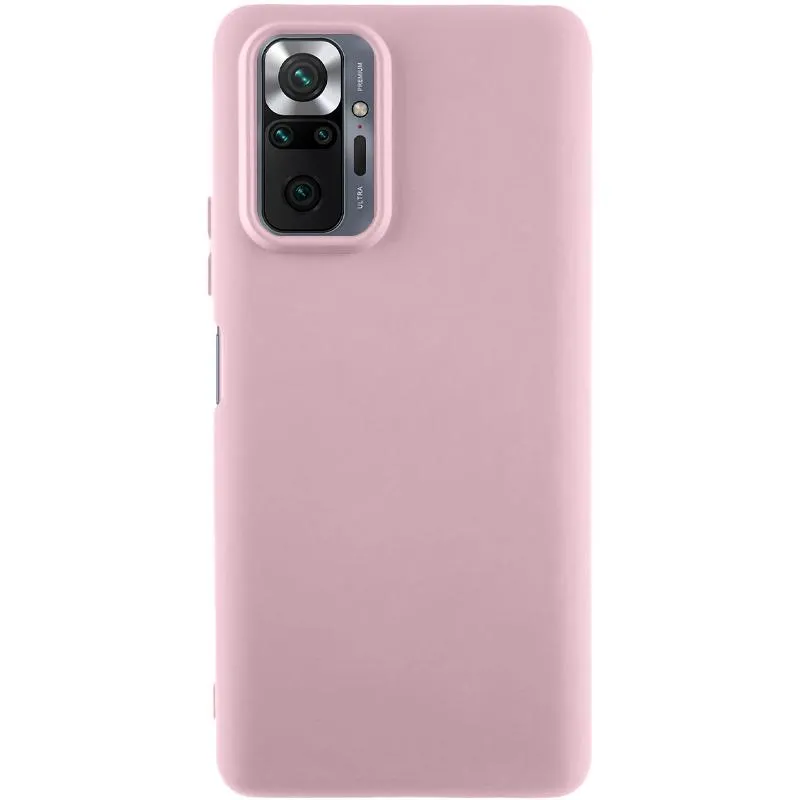 Чохол Silicone Cover Ummi Lakshmi (AA) для Xiaomi Redmi Note 10 Pro / 10 Pro Max Рожевий / Pink Sand
