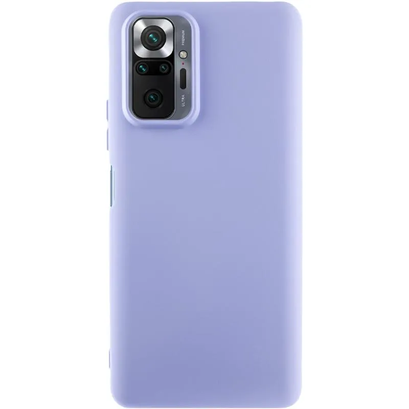 Чохол Silicone Cover Ummi Lakshmi для Xiaomi Redmi Note 10 Pro / 10 Pro Max Бузковий / Dasheen
