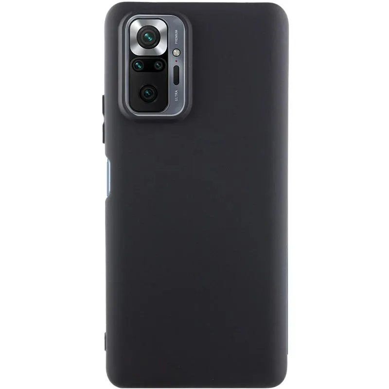 Чохол Silicone Cover Ummi Lakshmi (AA) для Xiaomi Redmi Note 10 Pro / 10 Pro Max Чорний / Black