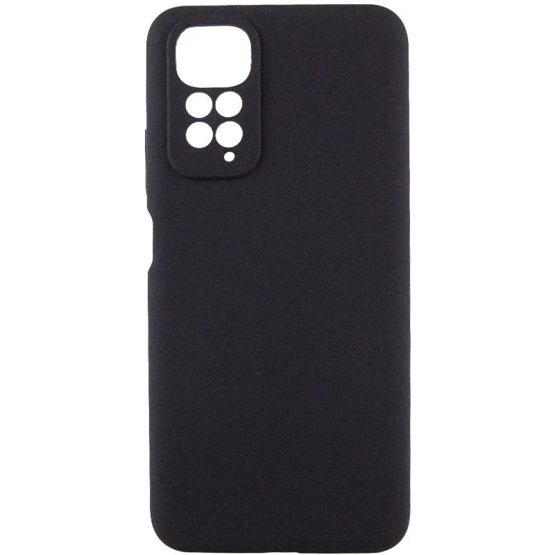 Чохол Silicone Cover Ummi Lakshmi Full Camera для Xiaomi Redmi Note 11 / Note 11S Чорний / Black