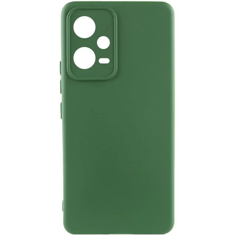 Чохол Silicone Cover Ummi Lakshmi Full Camera для Xiaomi Poco X5 5G / Note 12 5G Зелений / Dark green