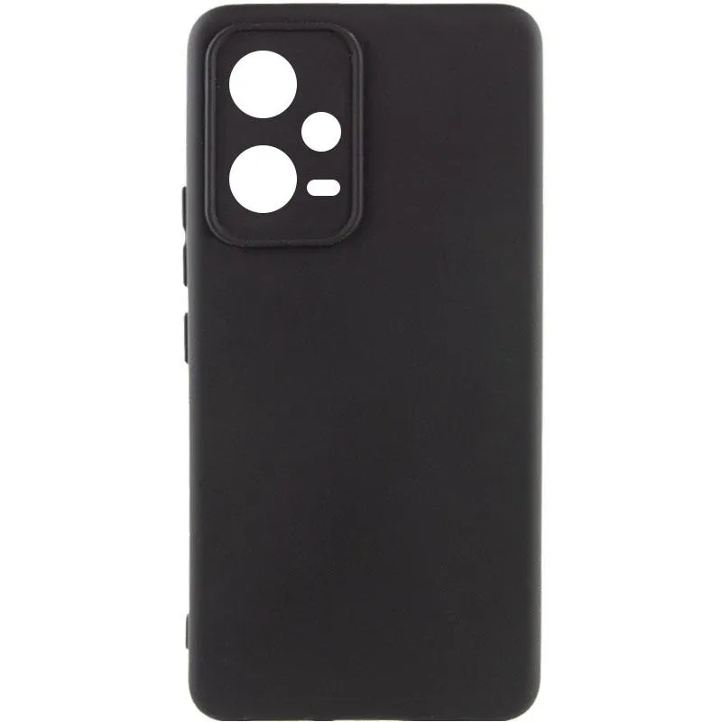 Чохол Silicone Cover Ummi Lakshmi Full Camera для Xiaomi Poco X5 5G / Note 12 5G Чорний / Black