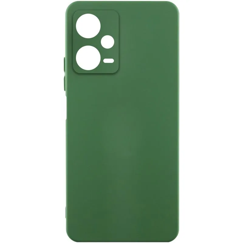 Чохол Silicone Cover Ummi Lakshmi Full Camera для Xiaomi Redmi Note 12 Pro 5G Зелений / Dark green