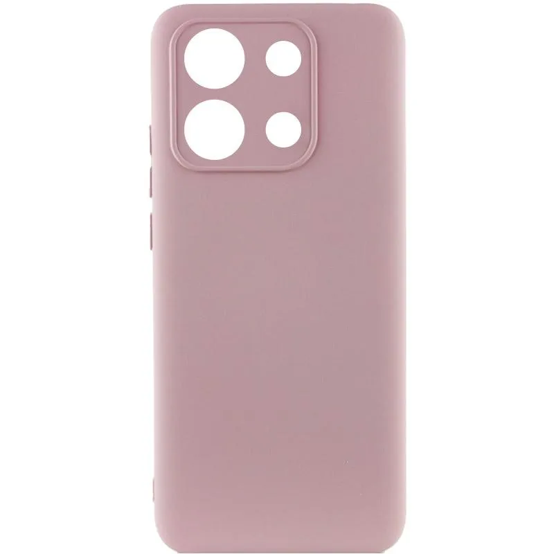 Чохол Silicone Cover Ummi Lakshmi Full Camera для Xiaomi Redmi Note 13 4G Рожевий / Pink Sand