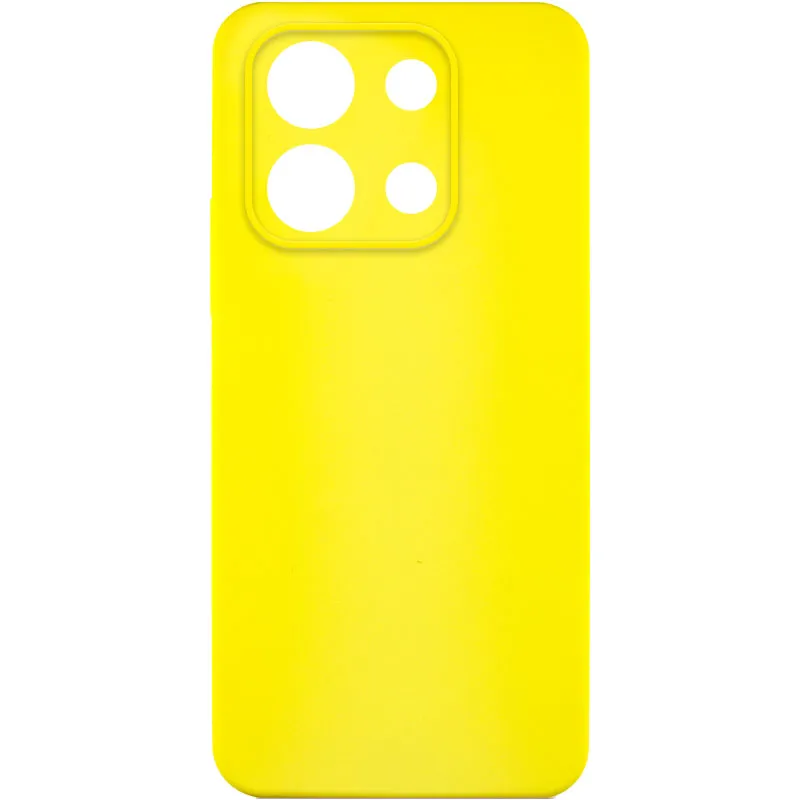 Чохол Silicone Cover Ummi Lakshmi Full Camera для Xiaomi Redmi Note 13 Pro 4G / Poco M6 Pro 4G Жовтий / Flash