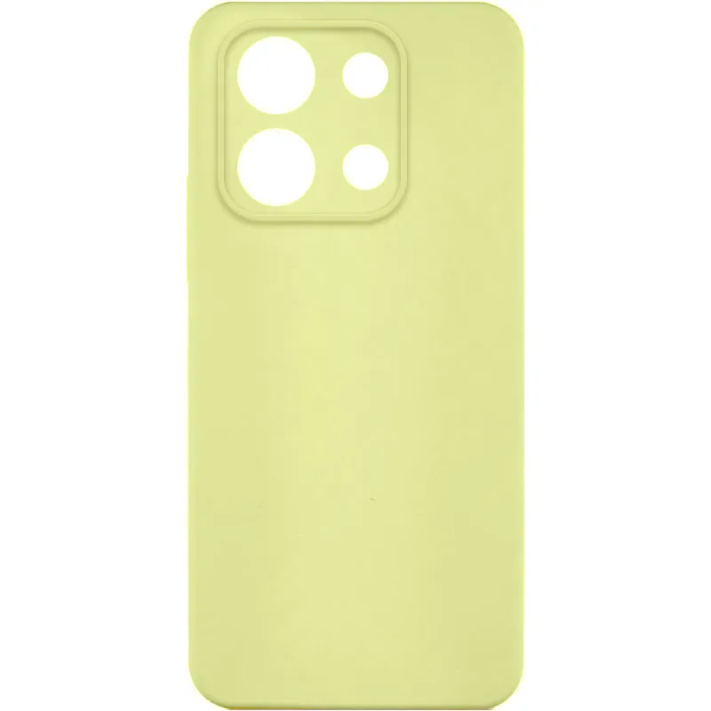 Чохол Silicone Cover Ummi Lakshmi Full Camera для Xiaomi Redmi Note 13 Pro 4G / Poco M6 Pro 4G Жовтий / Mellow Yellow