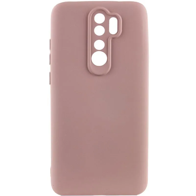 Чохол Silicone Cover Ummi Lakshmi Full Camera для Xiaomi Redmi Note 8 Pro Рожевий / Pink Sand