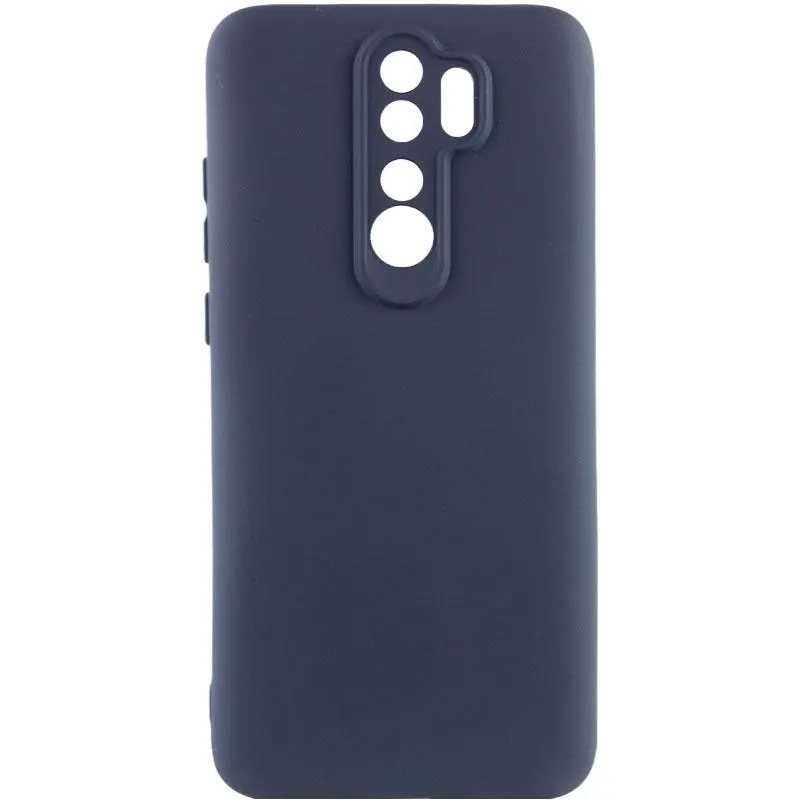 Чохол Silicone Cover Ummi Lakshmi Full Camera для Xiaomi Redmi Note 8 Pro Синій / Midnight Blue