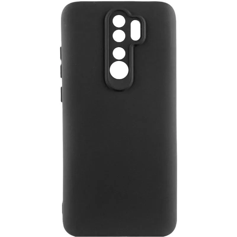 Чохол Silicone Cover Ummi Lakshmi Full Camera (AA) для Xiaomi Redmi Note 8 Pro Чорний / Black