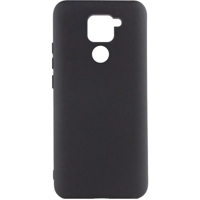 Чохол Silicone Cover Ummi Lakshmi для Xiaomi Redmi Note 9 / Redmi 10X Чорний / Black