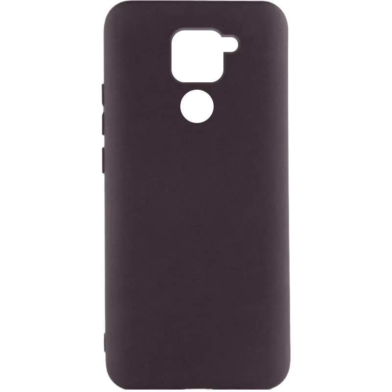Чохол Silicone Cover Ummi Lakshmi для Xiaomi Redmi Note 9 / Redmi 10X Шоколадний / Chocolate