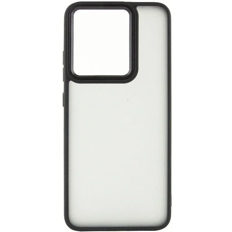 Чохол TPU+PC Lyon Frosted для Xiaomi Redmi 15C Black — фото 2