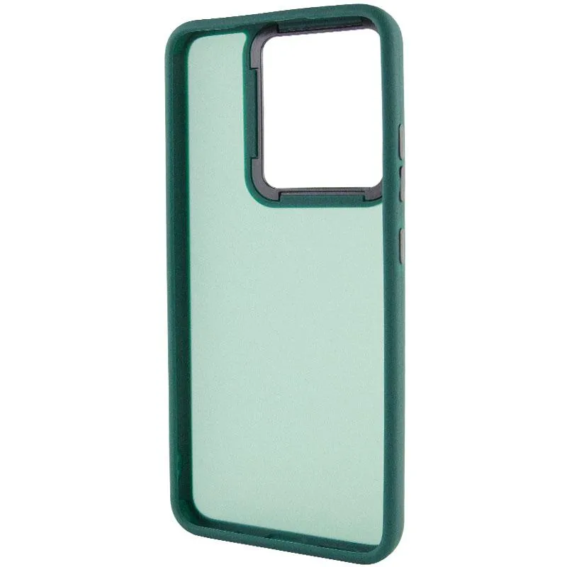 Чохол TPU+PC Lyon Frosted для Xiaomi Redmi 15C Green — фото 3