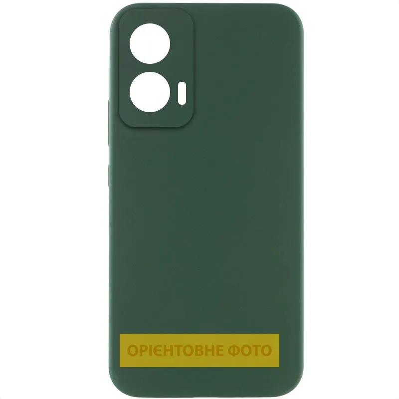 Чохол Silicone Cover Lakshmi Full Camera для Xiaomi Poco M7 Pro 5G Зелений / Cyprus Green