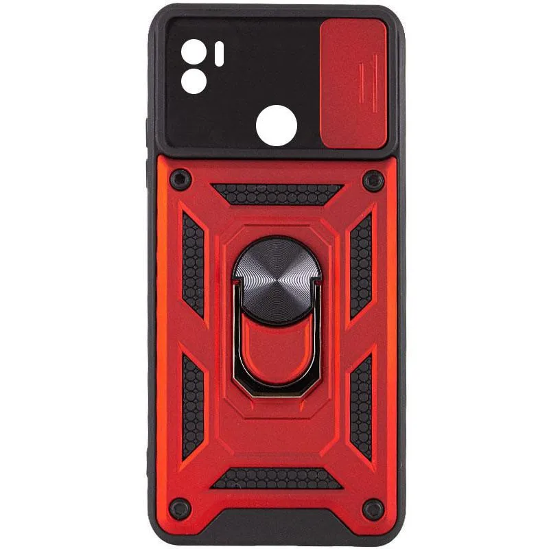 Чохол Ummi Camshield Serge Ring для Xiaomi Redmi A1+ / A2+ Червоний / Red