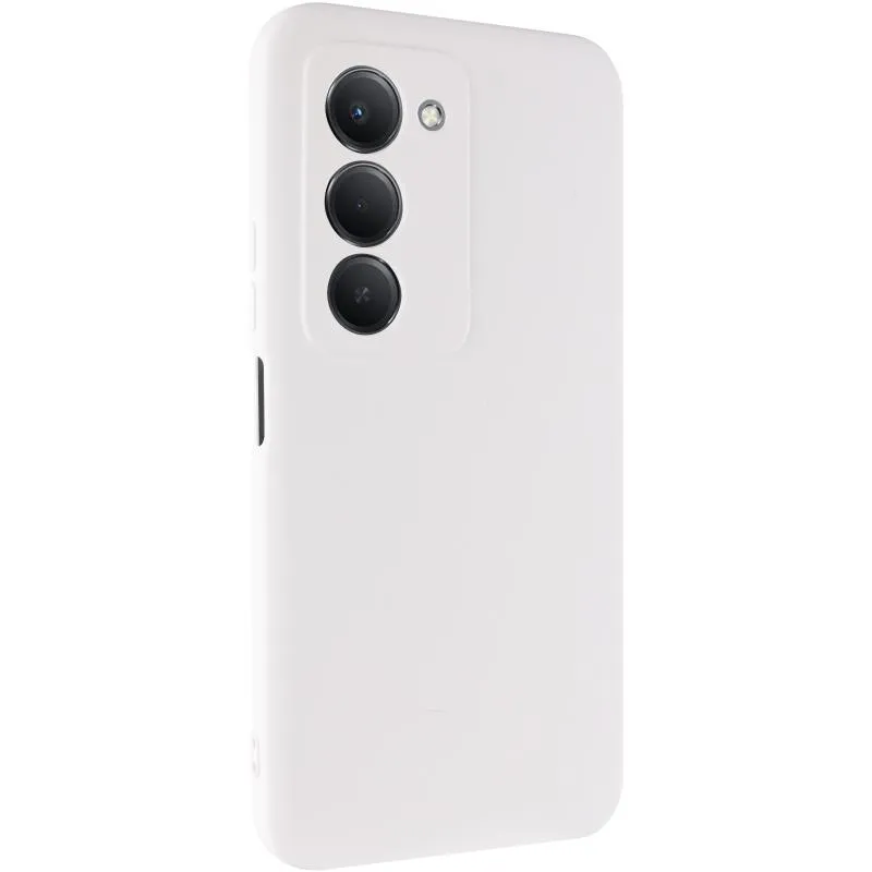 Чохол TPU GETMAN Liquid Silk Full Camera для Xiaomi Redmi 15 Білий / White