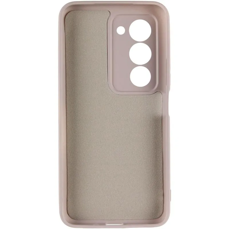 Чохол TPU GETMAN Liquid Silk Full Camera для Xiaomi Redmi 15 Сірий / Lavender — фото 3