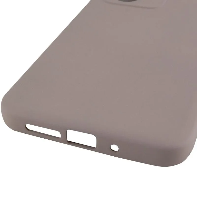 Чохол TPU GETMAN Liquid Silk Full Camera для Xiaomi Redmi 15 Сірий / Lavender — фото 5