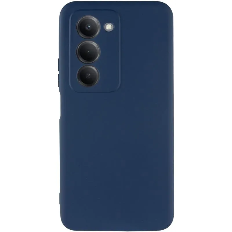 Чохол TPU GETMAN Liquid Silk Full Camera для Xiaomi Redmi 15 Синій / Midnight Blue — фото 2