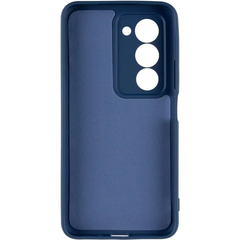 Чохол TPU GETMAN Liquid Silk Full Camera для Xiaomi Redmi 15 Синій / Midnight Blue — фото 3