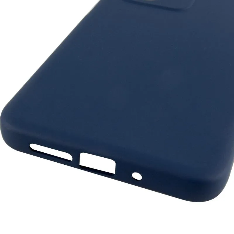 Чохол TPU GETMAN Liquid Silk Full Camera для Xiaomi Redmi 15 Синій / Midnight Blue — фото 4