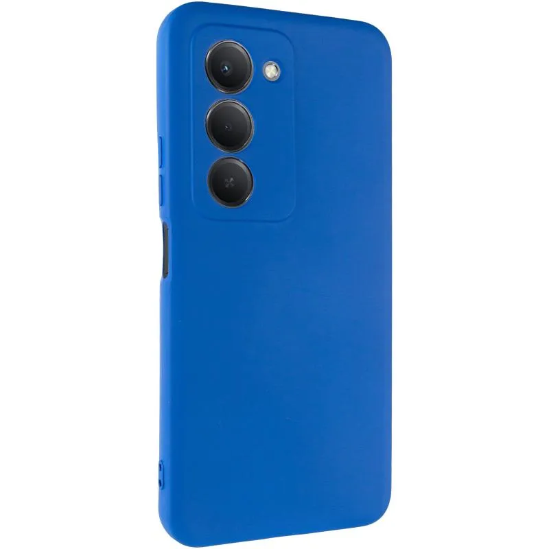 Чохол TPU GETMAN Liquid Silk Full Camera для Xiaomi Redmi 15 Синій / Royal blue
