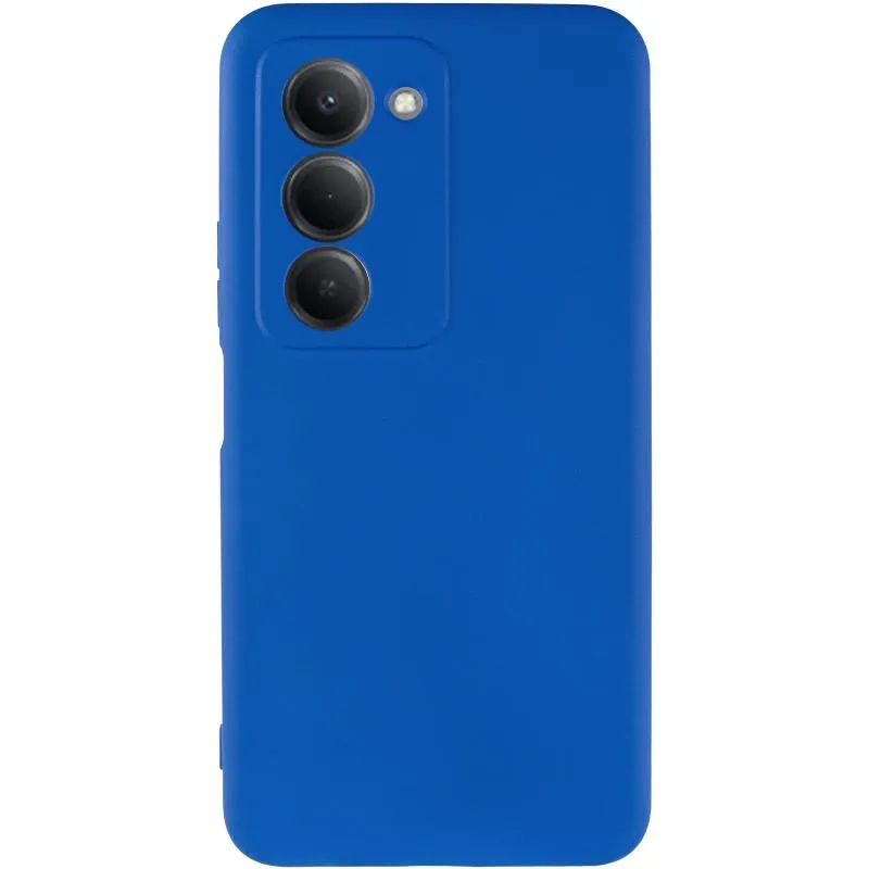 Чохол TPU GETMAN Liquid Silk Full Camera для Xiaomi Redmi 15 Синій / Royal blue — фото 2