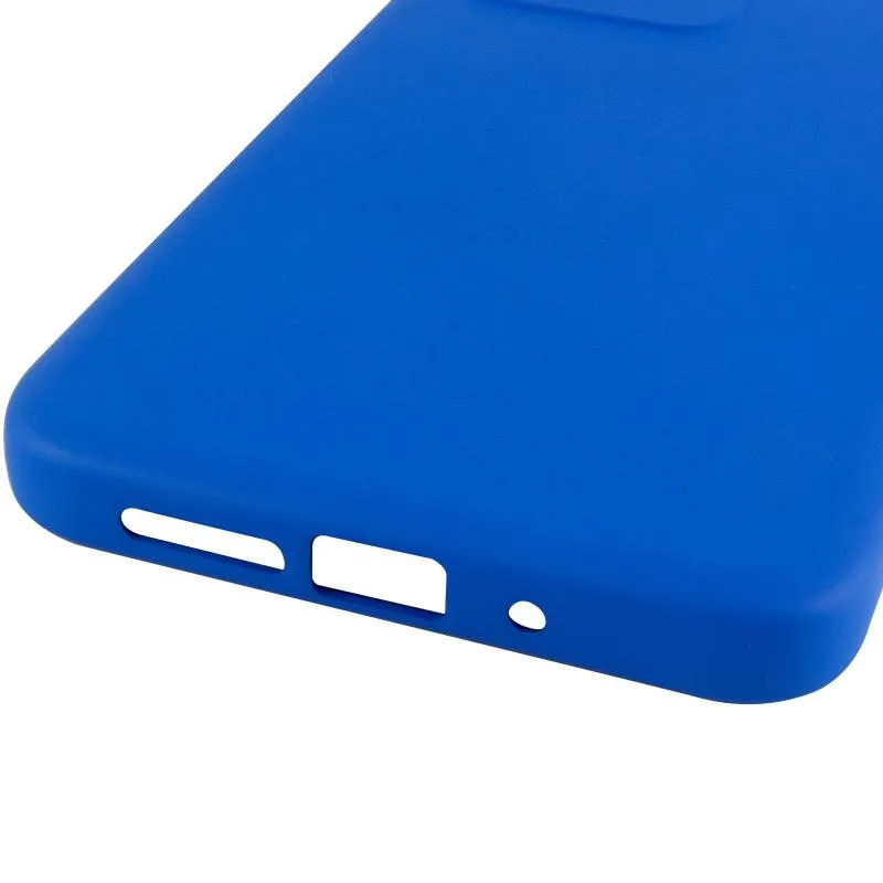 Чохол TPU GETMAN Liquid Silk Full Camera для Xiaomi Redmi 15 Синій / Royal blue — фото 5