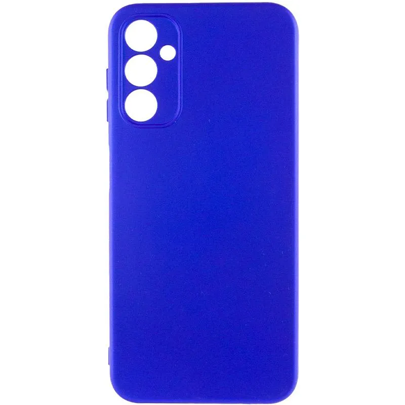 Чохол TPU GETMAN Liquid Silk Full Camera для Samsung Galaxy A04s Синій / Iris