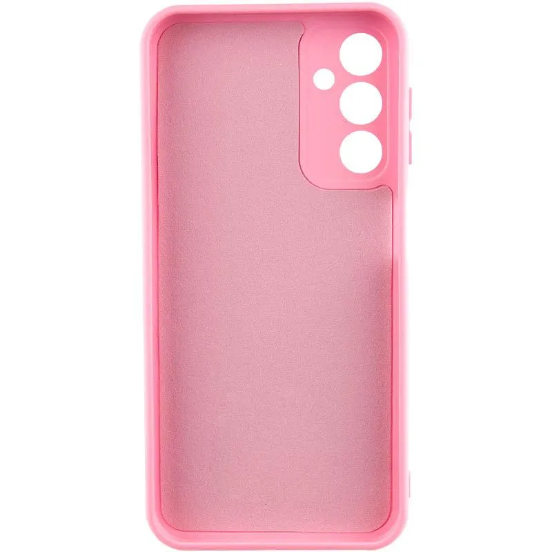 Чохол TPU GETMAN Liquid Silk Full Camera для Samsung Galaxy A14 4G/5G Рожевий / Pink — фото 4