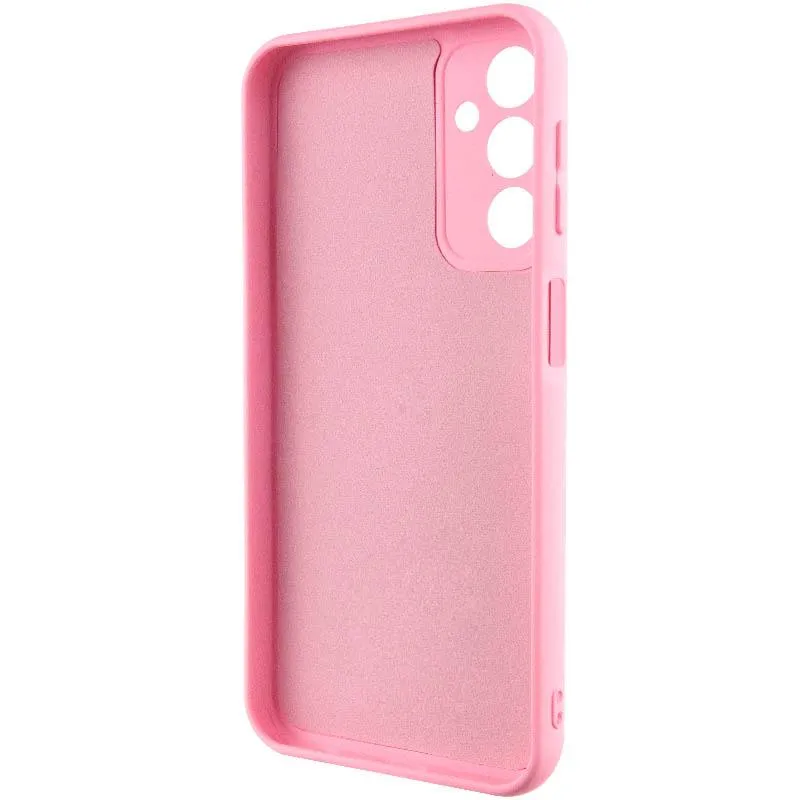 Чохол TPU GETMAN Liquid Silk Full Camera для Samsung Galaxy A14 4G/5G Рожевий / Pink — фото 5
