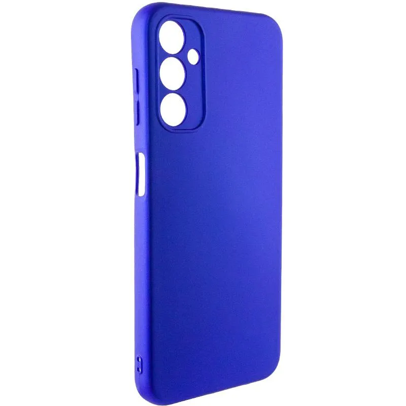 Чохол TPU GETMAN Liquid Silk Full Camera для Samsung Galaxy A14 4G/5G Синій / Iris — фото 2