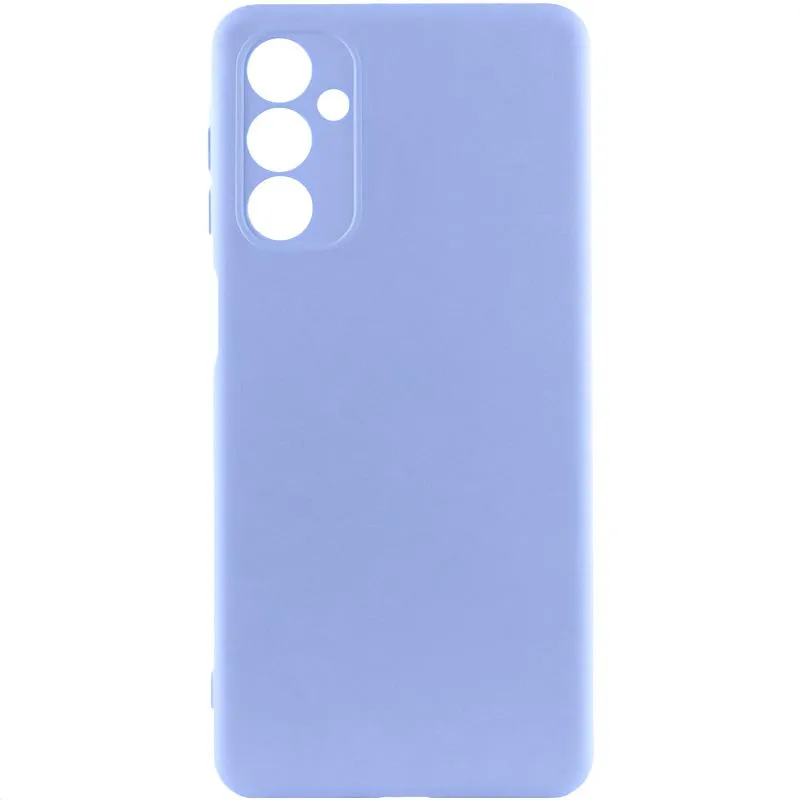 Чохол TPU GETMAN Liquid Silk Full Camera для Samsung Galaxy A14 4G/5G Бузковий / Light purple