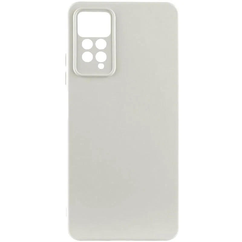 Чохол TPU GETMAN Liquid Silk Full Camera для Xiaomi Redmi Note 11 Pro 4G/5G / 12 Pro 4G Пісочний / Sand