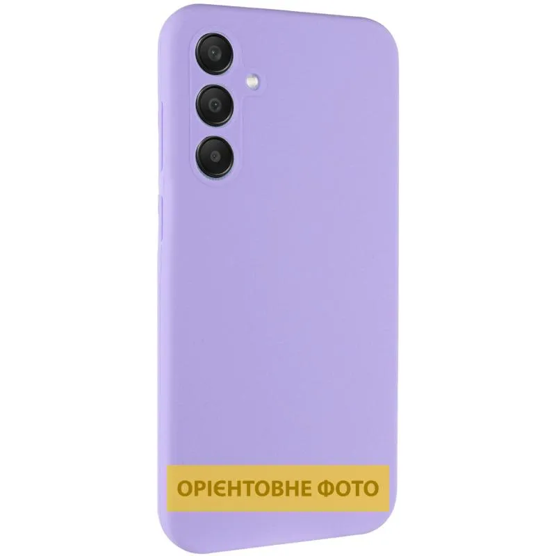 Чохол Silicone Cover Lakshmi Full Camera для Xiaomi Redmi 15 Бузковий / Dasheen