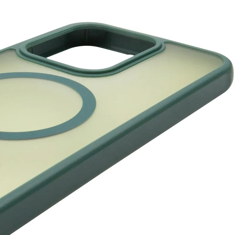 Чохол TPU Bloom with Magnetic Fit для Xiaomi Redmi 15C Green — фото 4