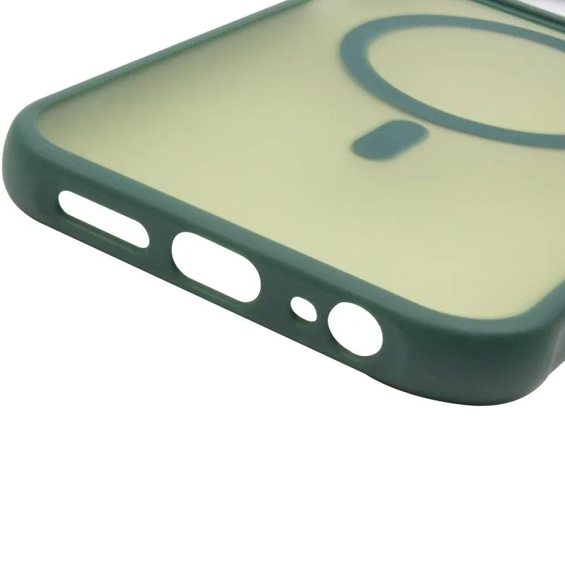Чохол TPU Bloom with Magnetic Fit для Xiaomi Redmi 15C Green — фото 5