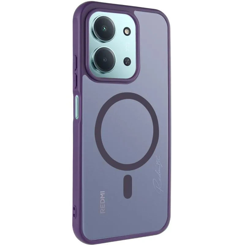 Чохол TPU Bloom with Magnetic Fit для Xiaomi Redmi 15C Purple