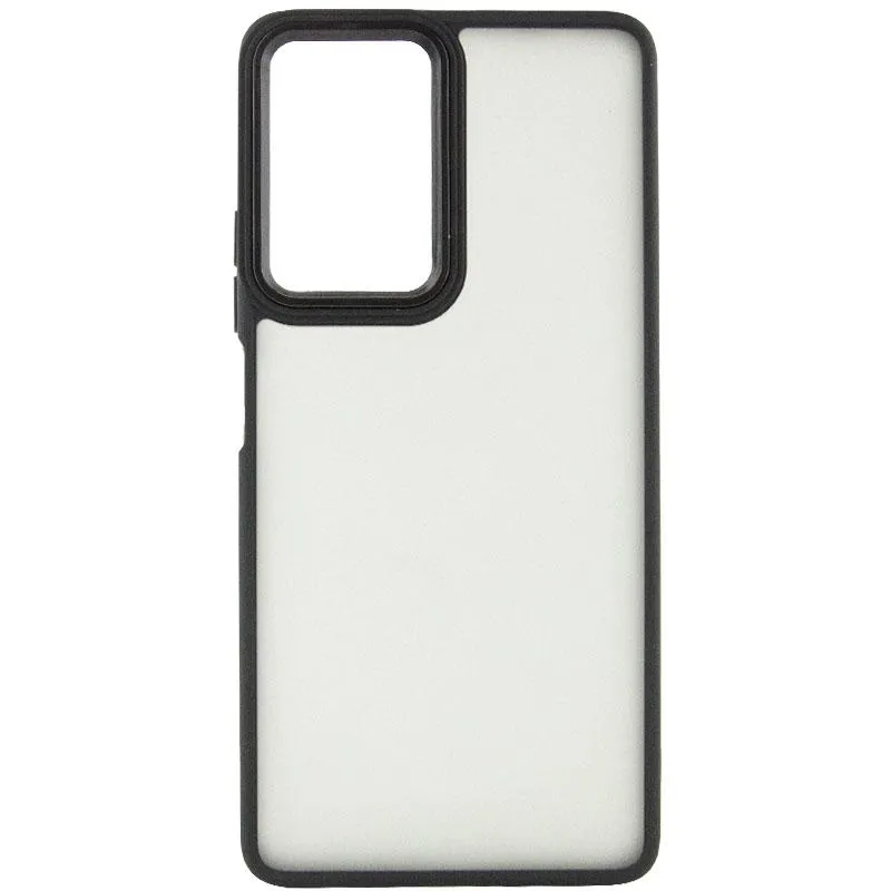 Чохол TPU+PC Lyon Frosted для Xiaomi Redmi 15 Black — фото 3